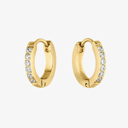 Tiny Gold Hoop Earrings