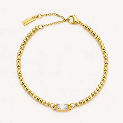 Beaded Birthstone Bracelet