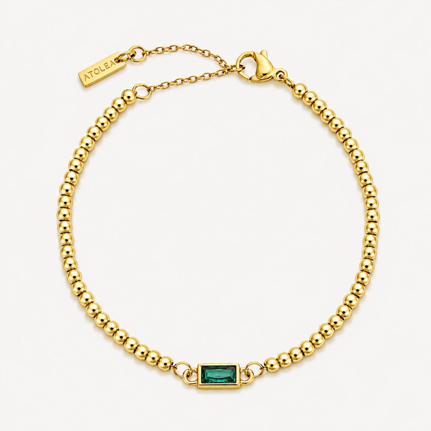 Beaded Birthstone Bracelet