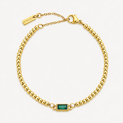Beaded Birthstone Bracelet