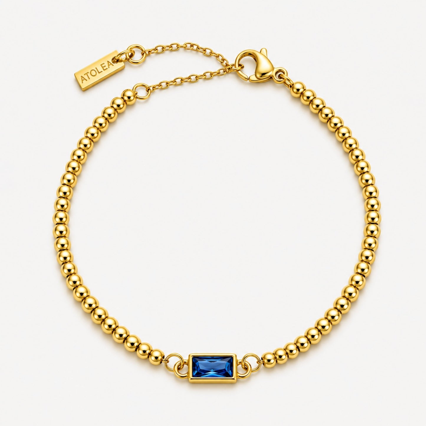 Beaded Birthstone Bracelet