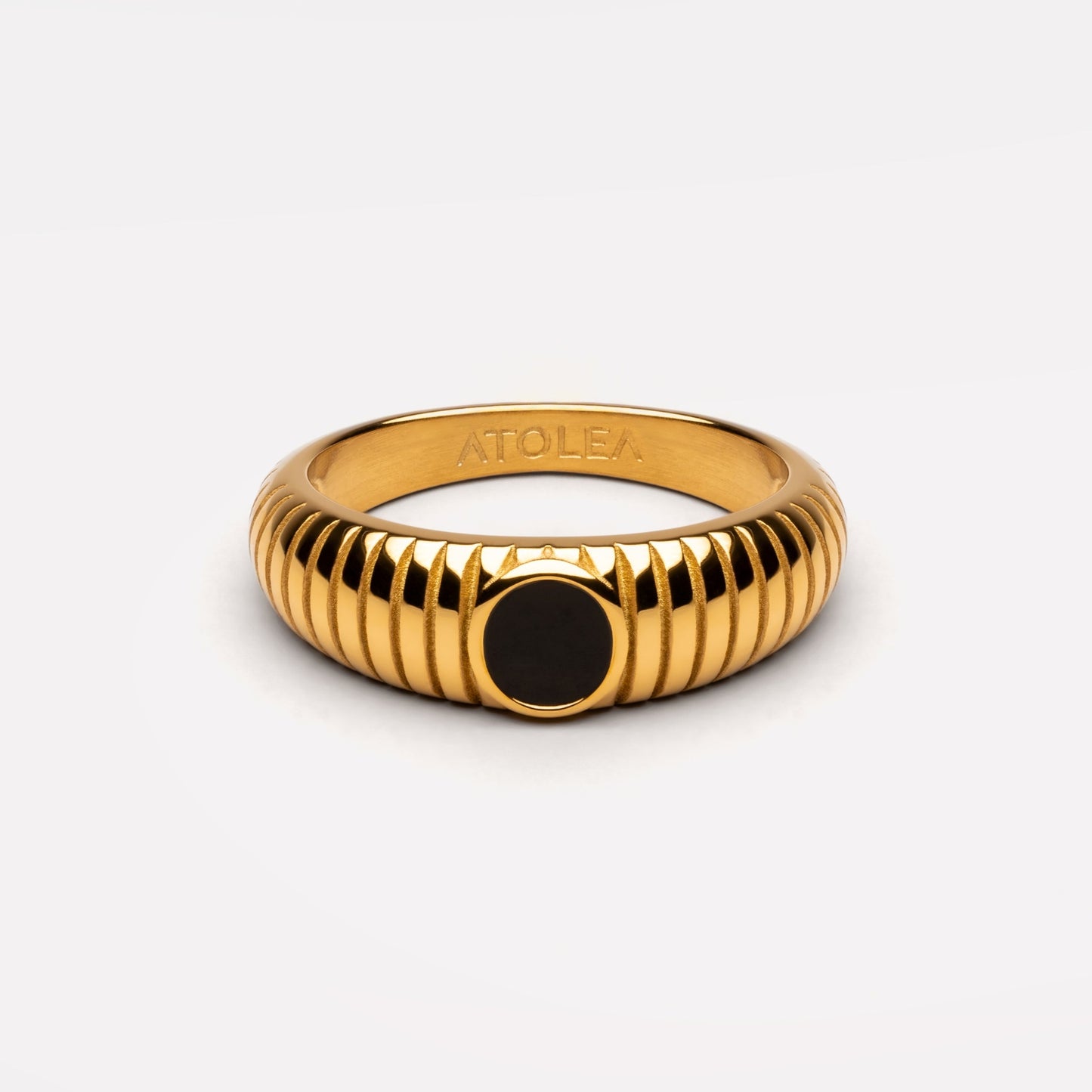 “Seseh” Onyx Ring