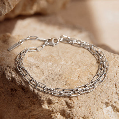 Golden Layered Bracelet