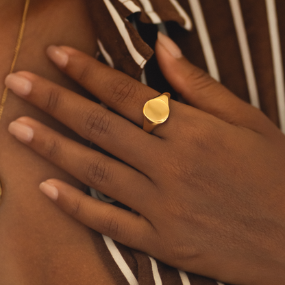Oval Signet Ring
