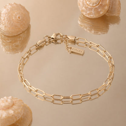 "Cozumel" Paperclip Bracelet