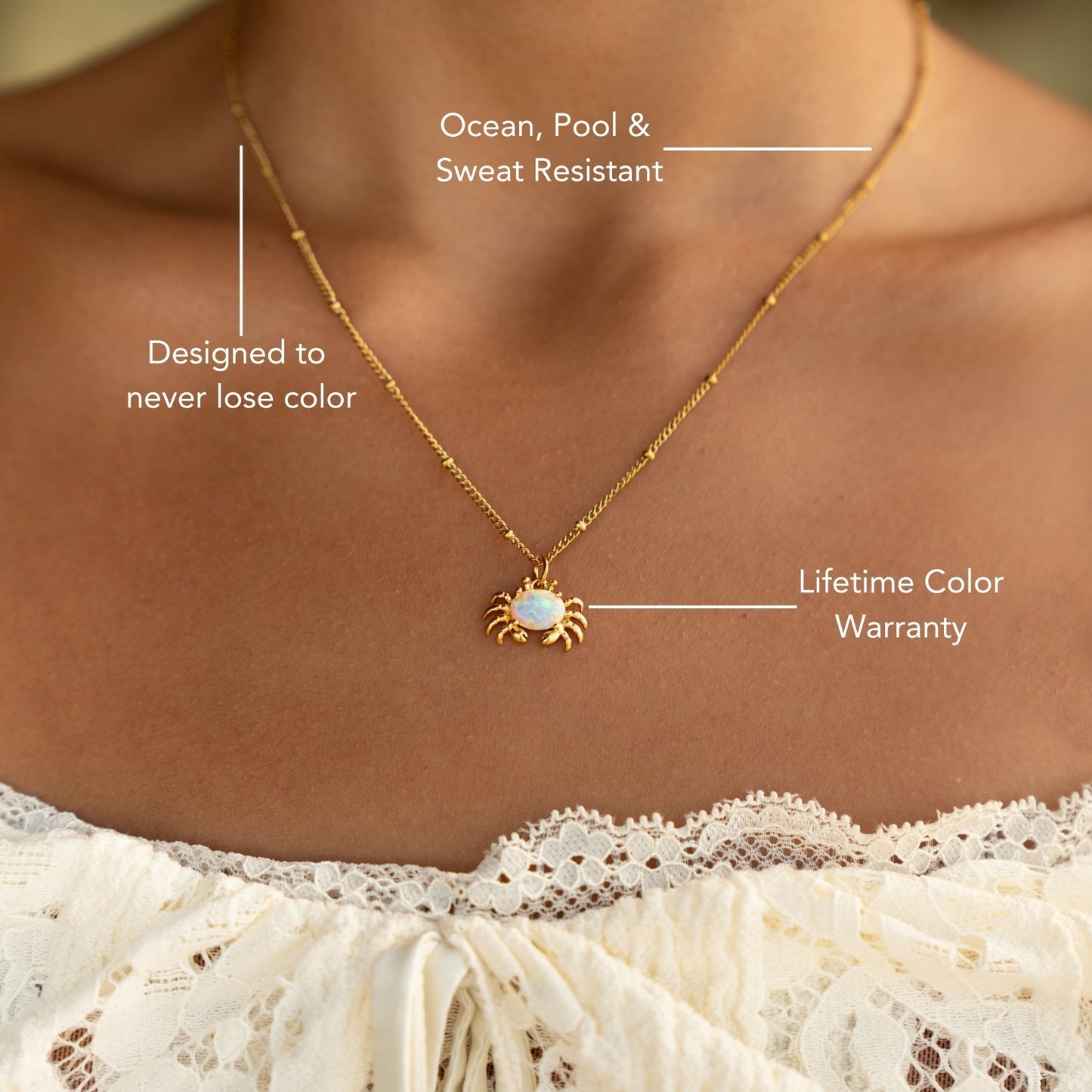 Crab Necklace