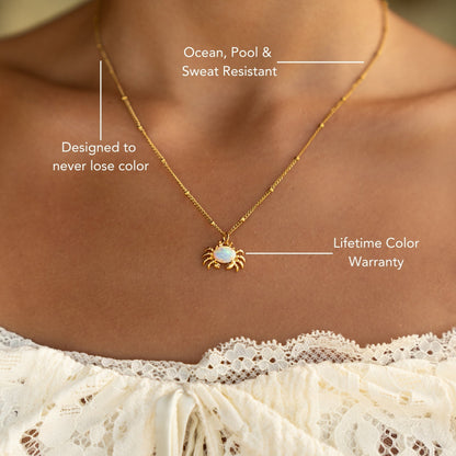 Crab Necklace