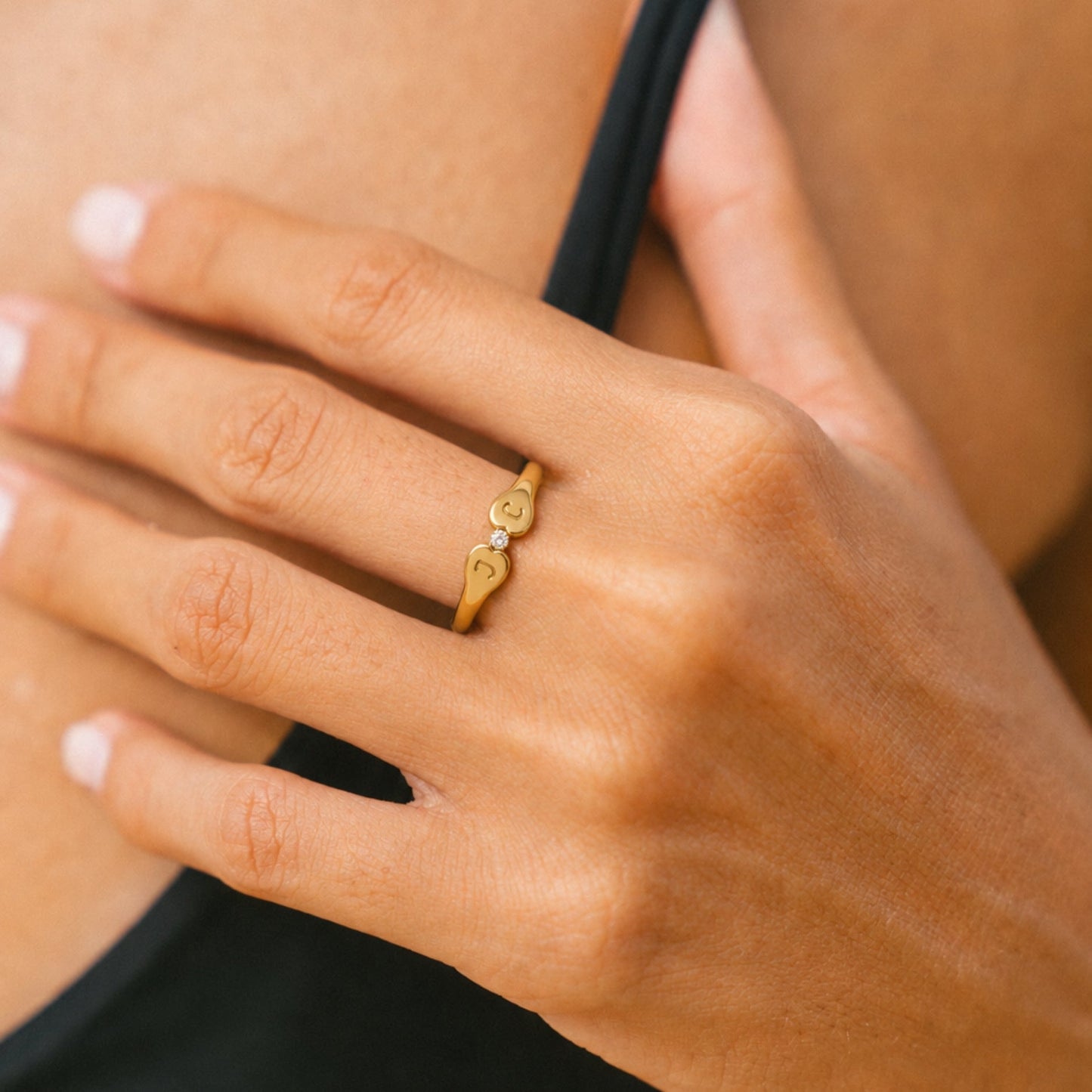 Two-Initial Crystal Ring