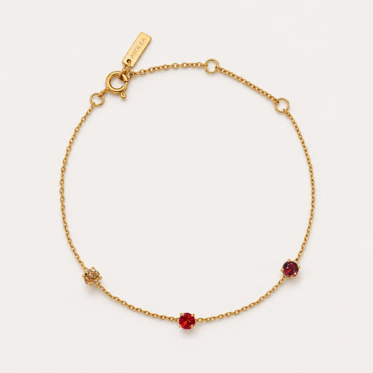 Custom Birthstone Bracelet