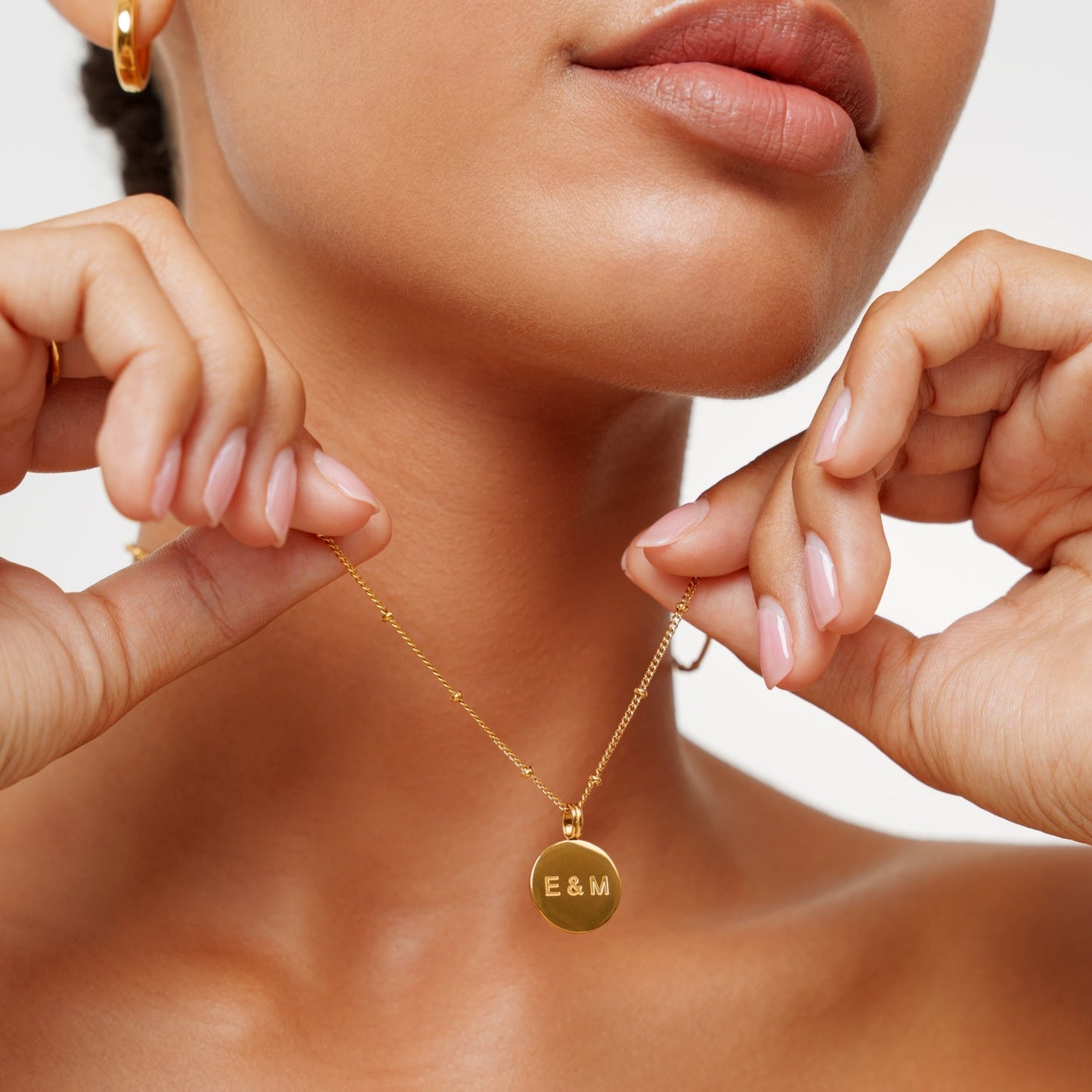 Dainty Medallion Necklace