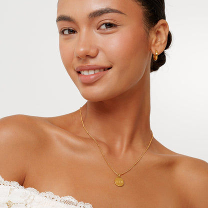 Dainty Medallion Necklace