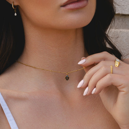 Obsidian Necklace