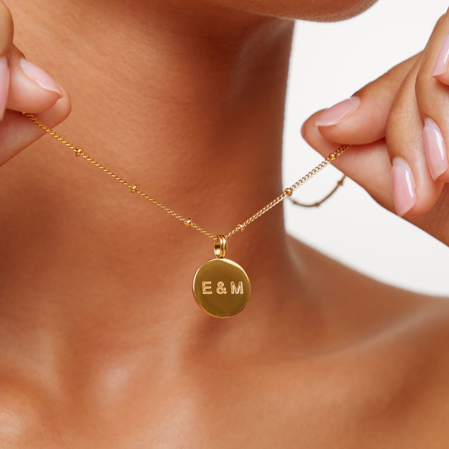 Dainty Medallion Necklace