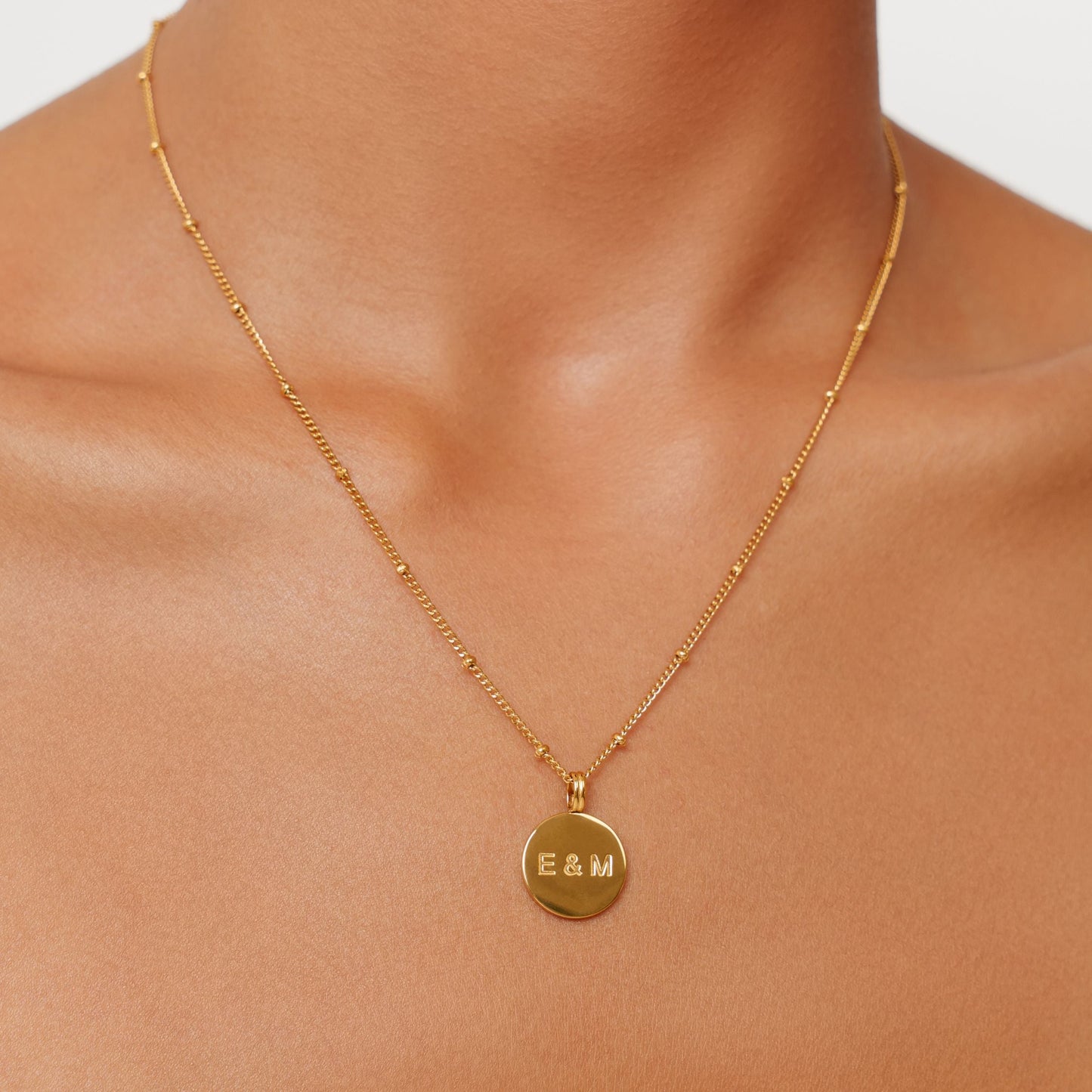 Dainty Medallion Necklace