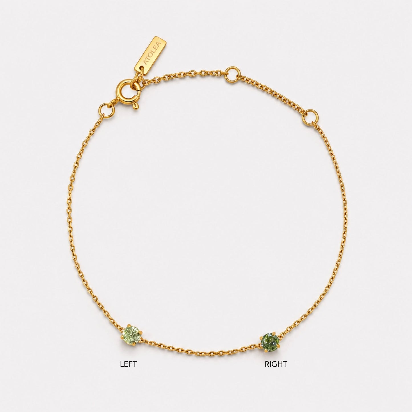 Custom Birthstone Bracelet