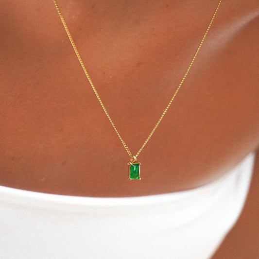 Emerald-Halskette