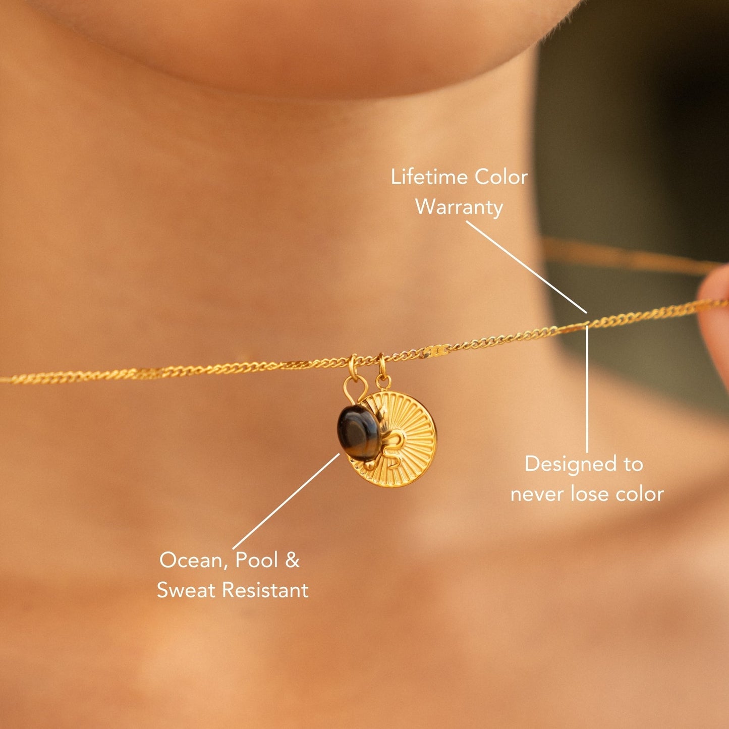 Golden Snake Necklace