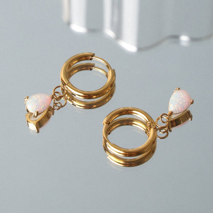 Opal Hoops