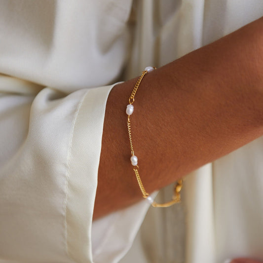 "Lovina" Süßwasserperlenarmband