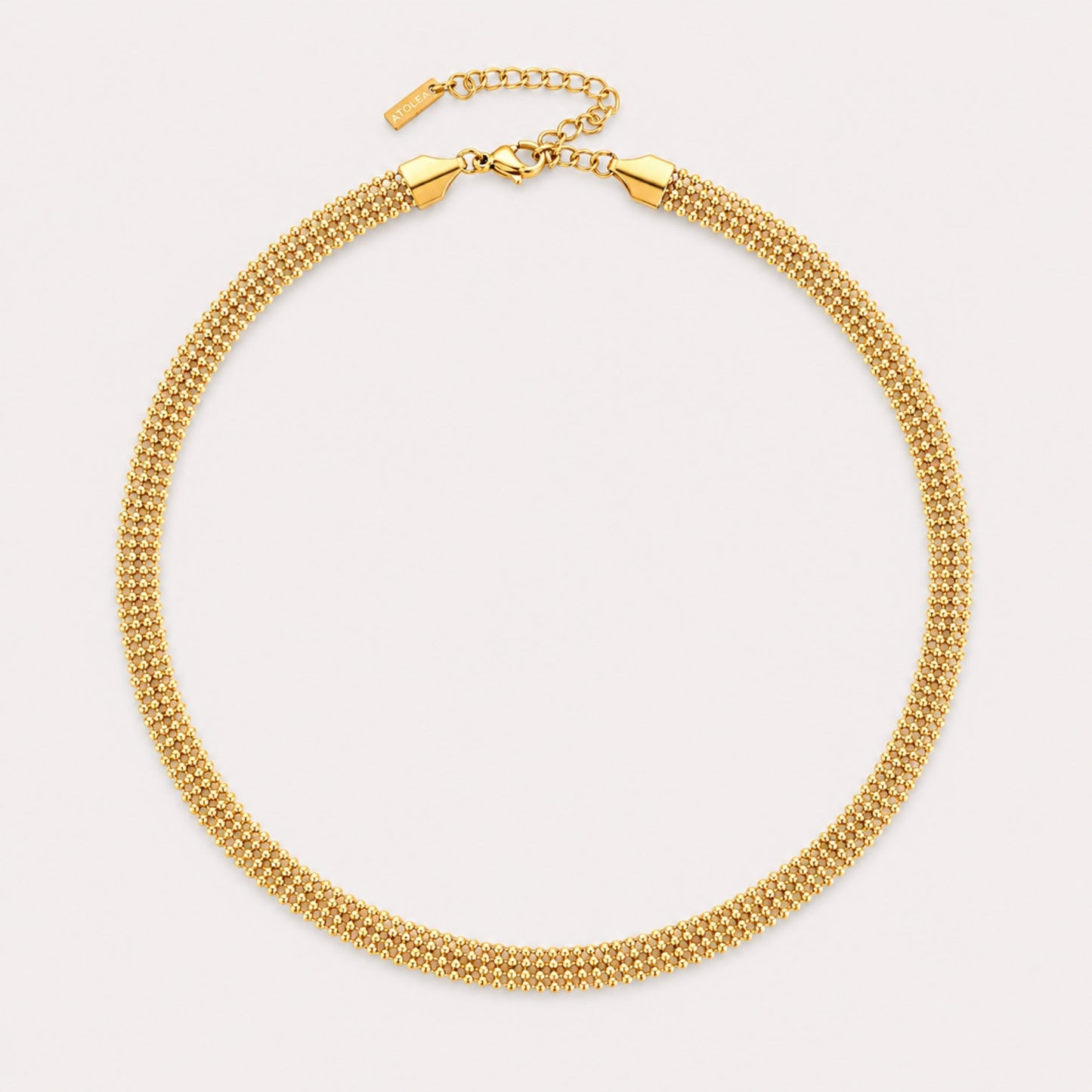 Golden Mesh Choker