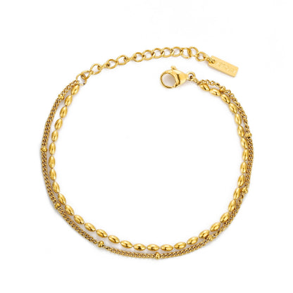 Layered Pebble Bracelet