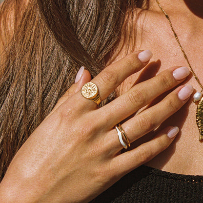 Golden Sun Ring