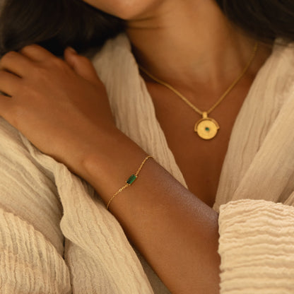 Emerald Bracelet
