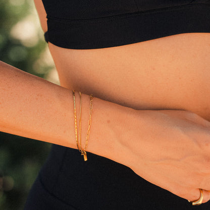 Golden Layered Bracelet