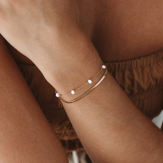 Geschichtetes Armband "Santorini"