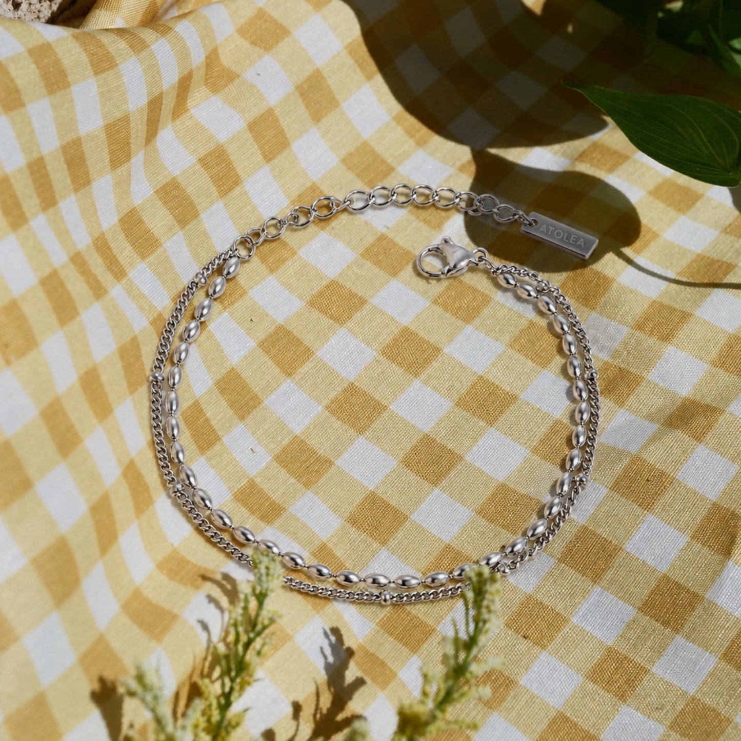 Layered Pebble Bracelet