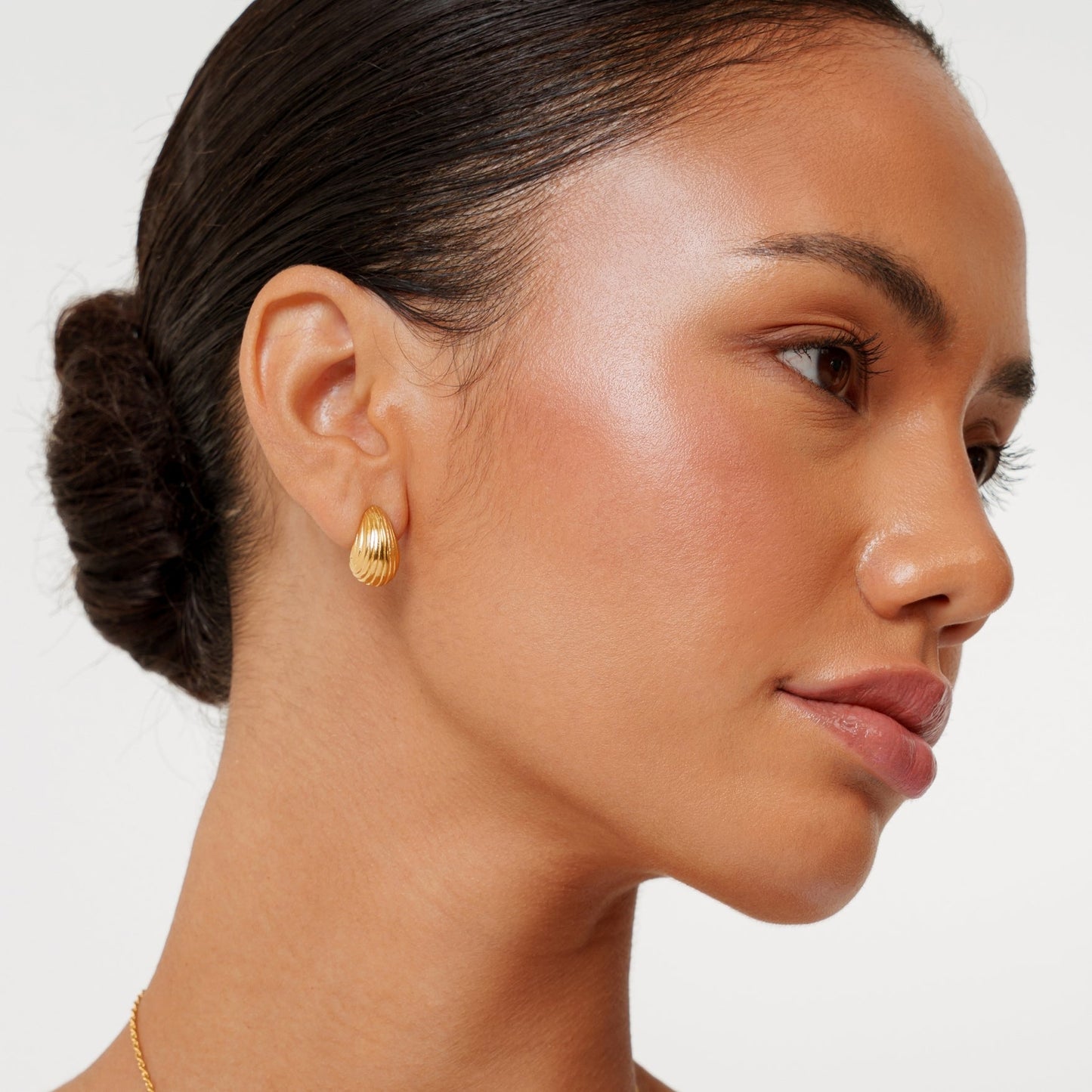 Ridged Earrings