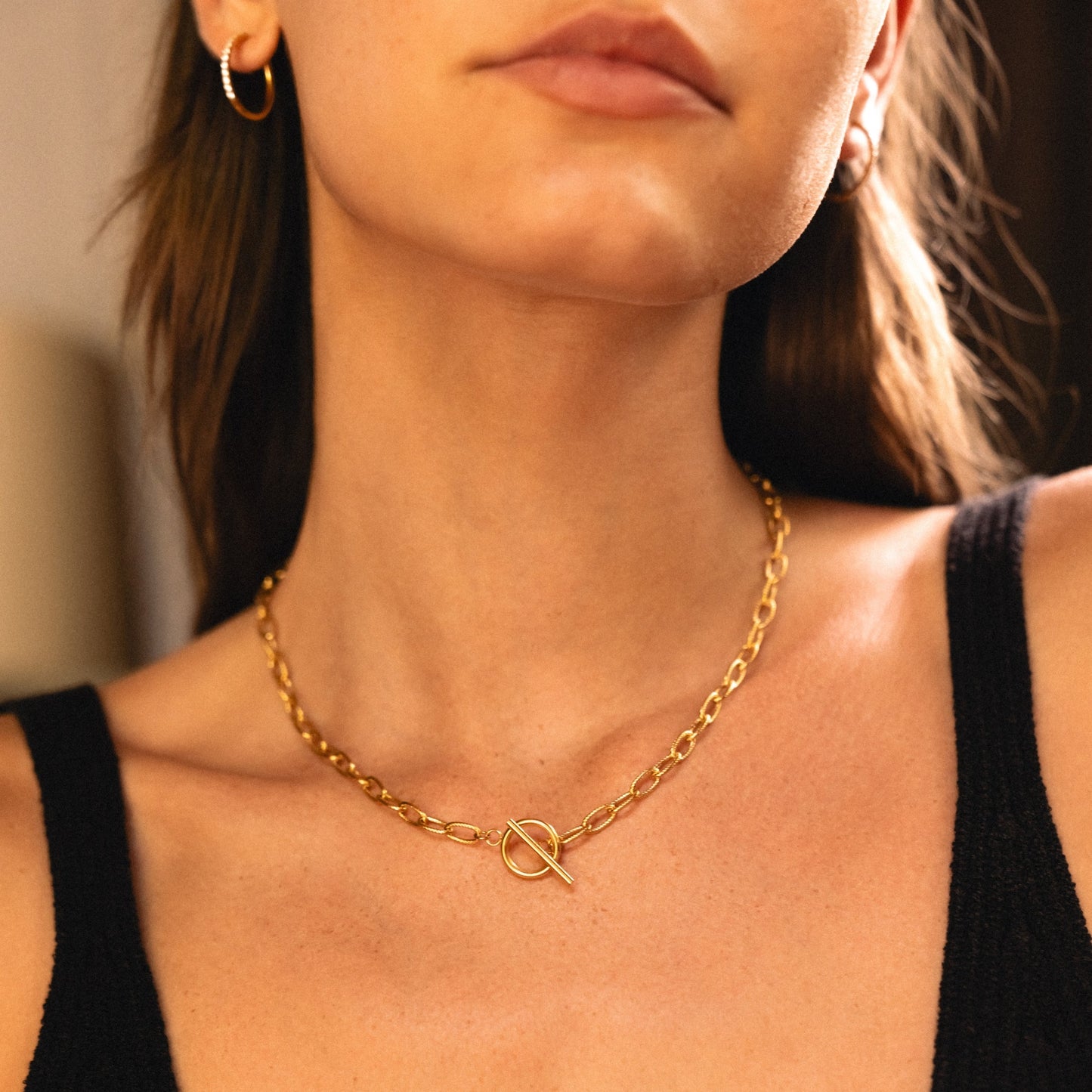 Paperclip Toggle Choker