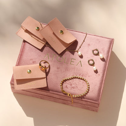 Signature Velvet Jewelry Box