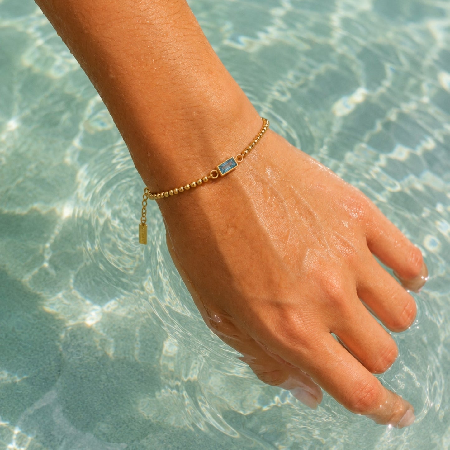 Beaded Birthstone Bracelet