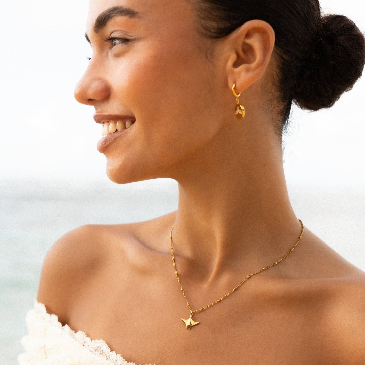 Whale Tail Earrings