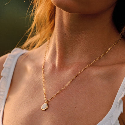 Opal Aura Necklace