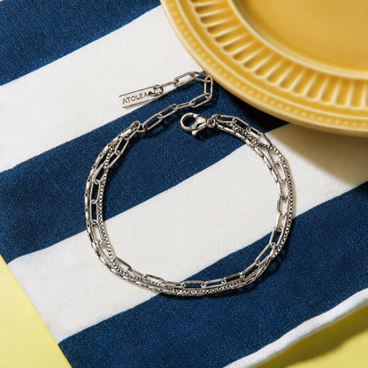 Golden Layered Bracelet