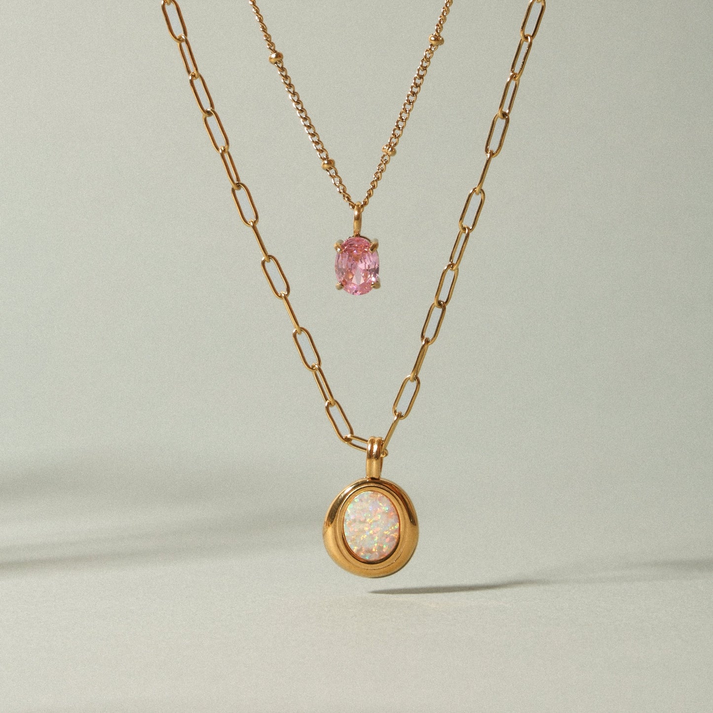 Opal Aura Necklace