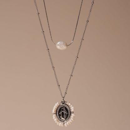 Baroque Pearl Choker
