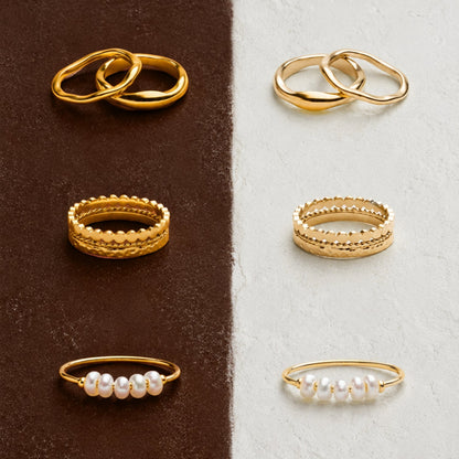 Mini Pearls Ring