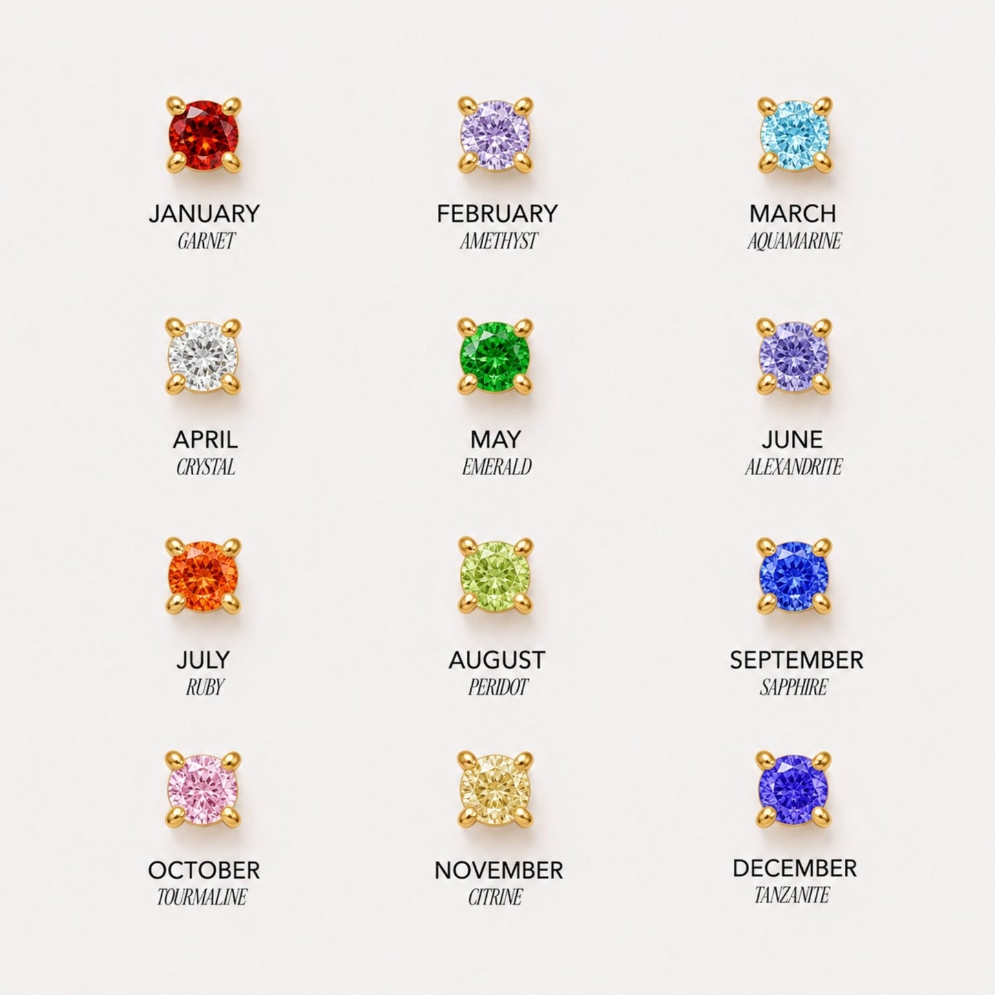 Custom Birthstone Bracelet