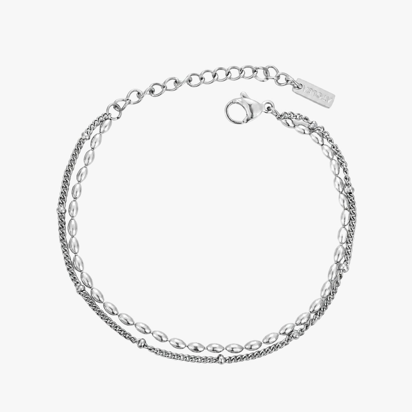 Layered Pebble Bracelet