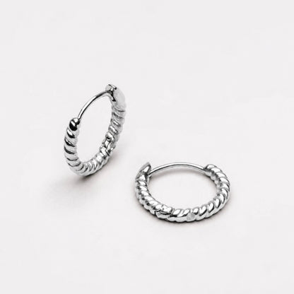 Twisted Hoops Earrings