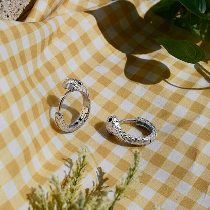 Snake Hoops Earrings