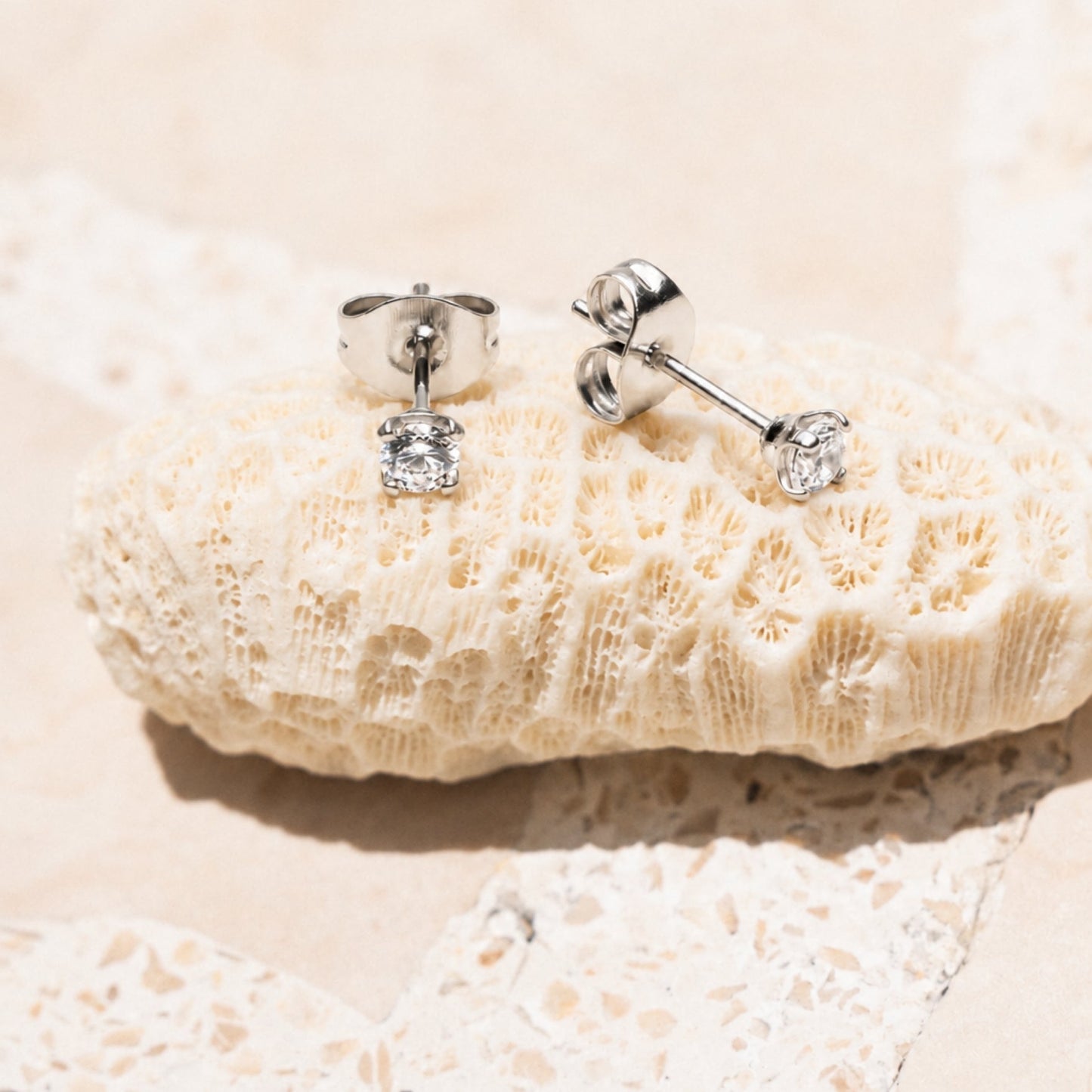 Zircon Stud Earrings