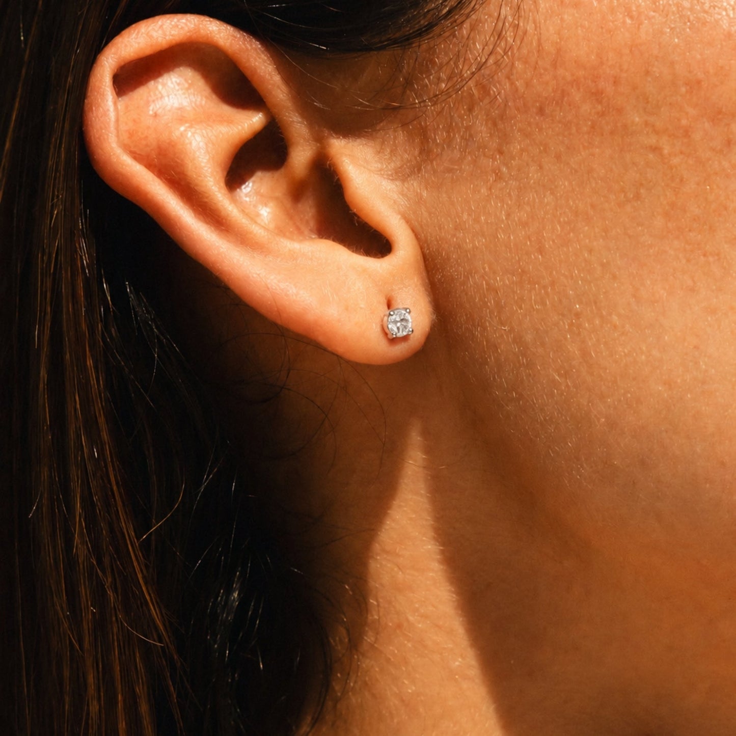 Zircon Stud Earrings