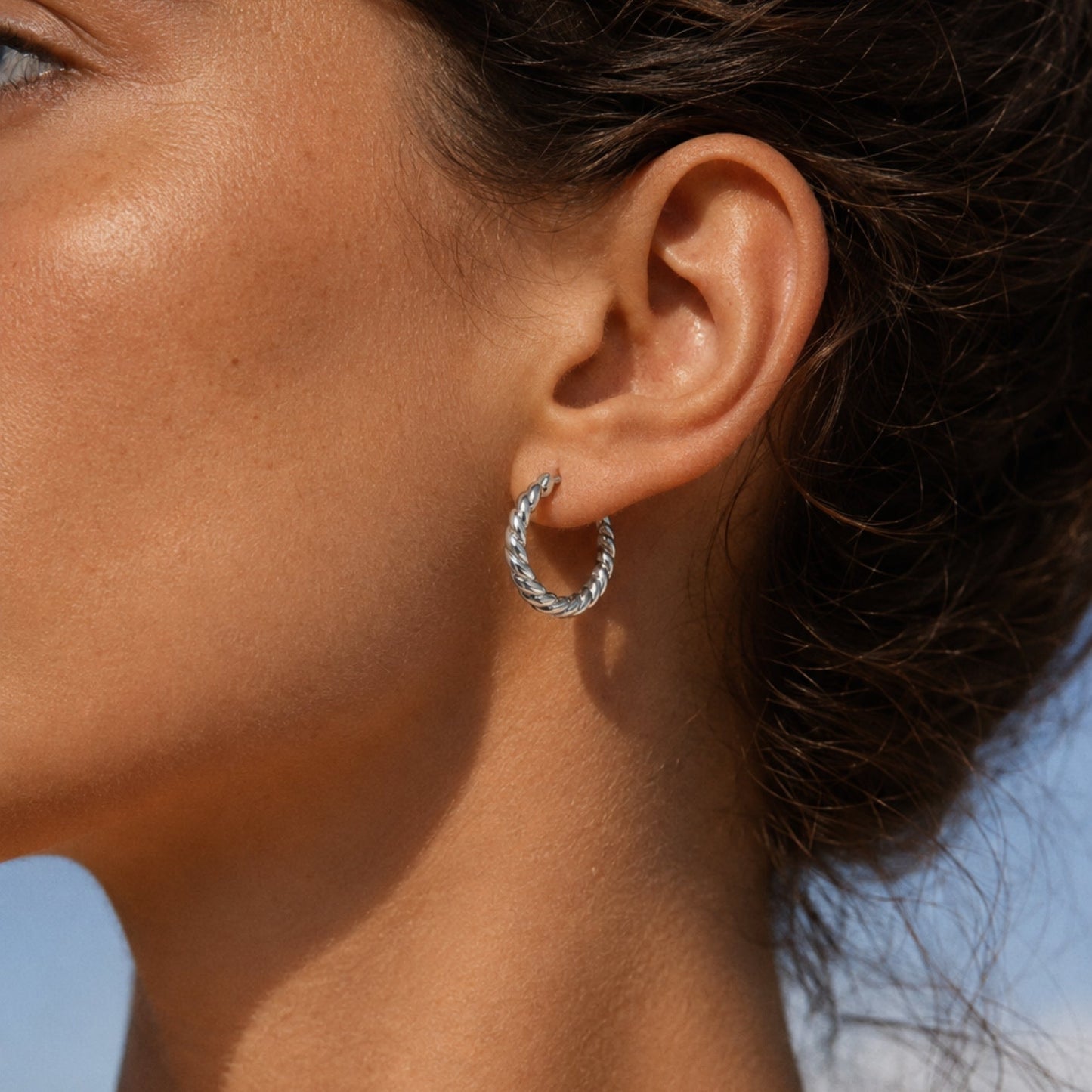Twisted Hoops Earrings
