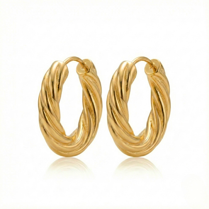 Everyday Twisted Hoops