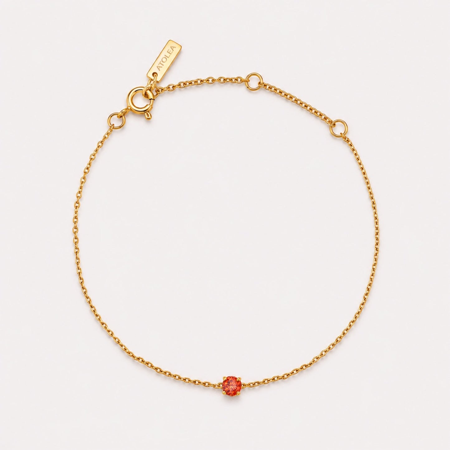 Custom Birthstone Bracelet