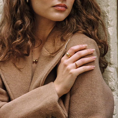 “Bordeaux” Thin Ring